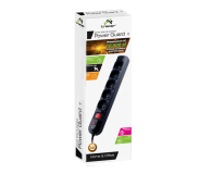 Tracer Listwa zasilająca TRACER 5m (5 gniazd) PowerGuard Black (TRA - 1412230 - zdjęcie 1